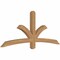 Ekena Millwork Davenport Timber Gable Bracket, Western Red Cedar, 72"W x 30"H x 3 1/2"D x 3 1/2"F, 10/12 Pitch GBW072X30X0404DAV00SWR - alternate 3